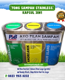 ts stainless kapsul 3in1, ts stainlles steel 3in1,