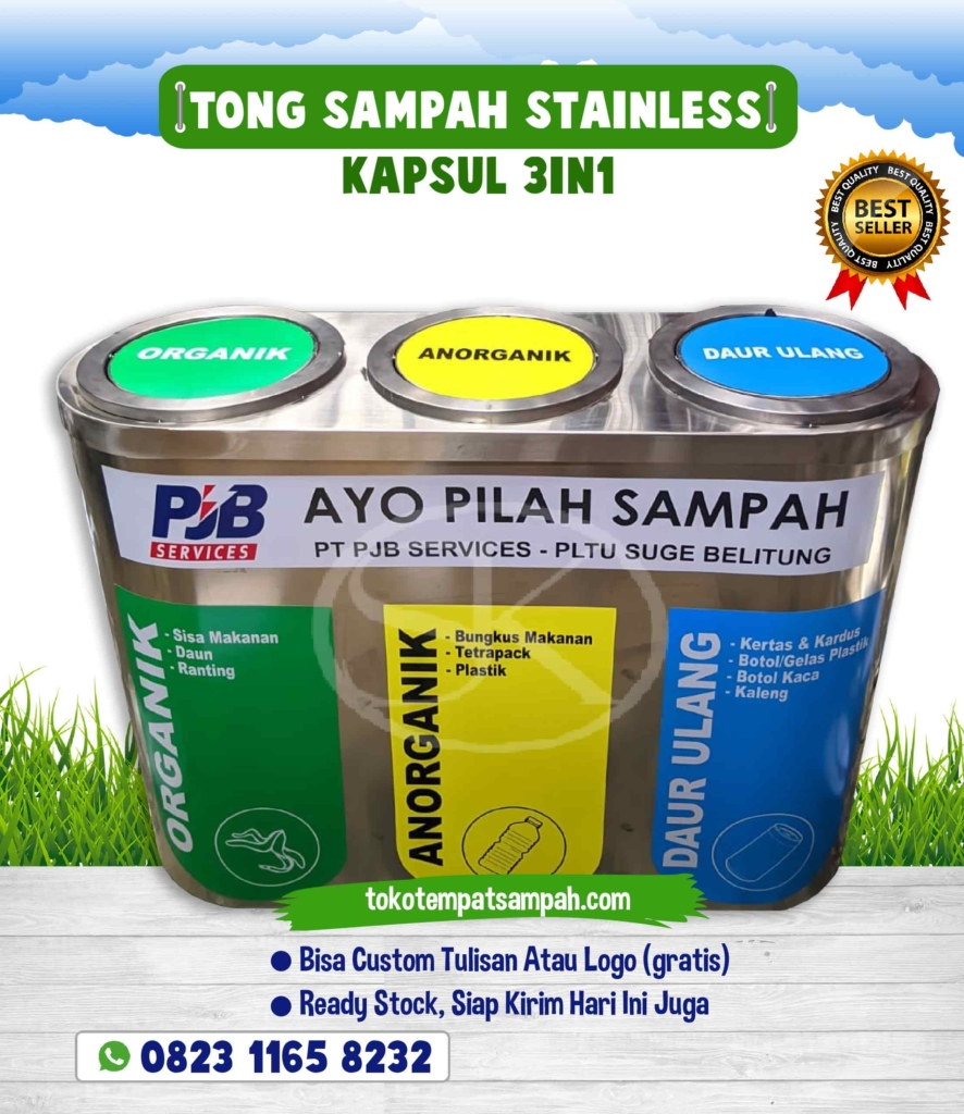 ts stainless kapsul 3in1, ts stainlles steel 3in1,